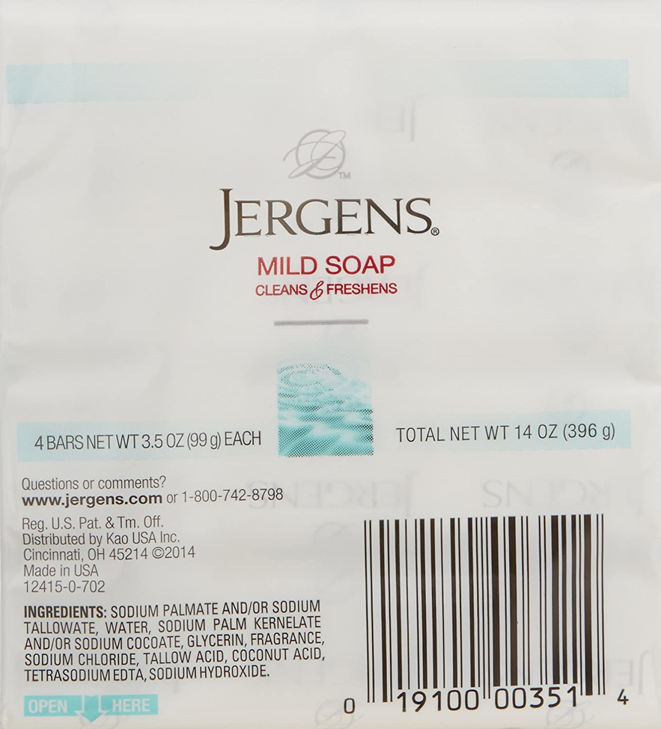 slide 4 of 4, Jergens for Normal to Sensitive Skin, 3.50 fl oz