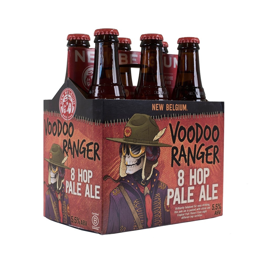 slide 1 of 1, Voodoo Ranger 8 Hop Pale Ale Beer / Bottles, 6 ct; 12 oz