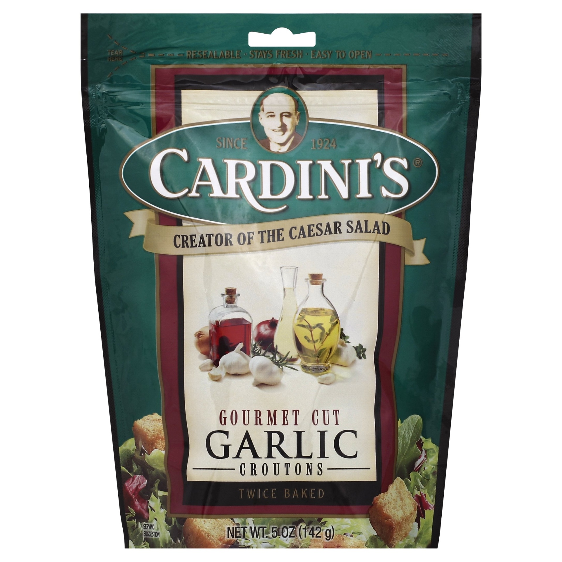 slide 1 of 8, Caesar Cardini's Garlic Croutons, 5 oz