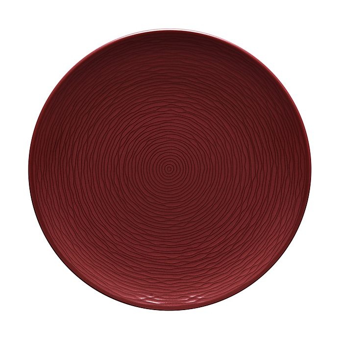 slide 1 of 1, Noritake Red on Red Swirl Coupe Salad Plate, 1 ct