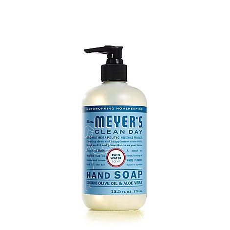 slide 1 of 1, Mrs. Meyer's Clean Day Rain Water Hand Soap - 12.5 Fl. Oz., 12.5 fl oz