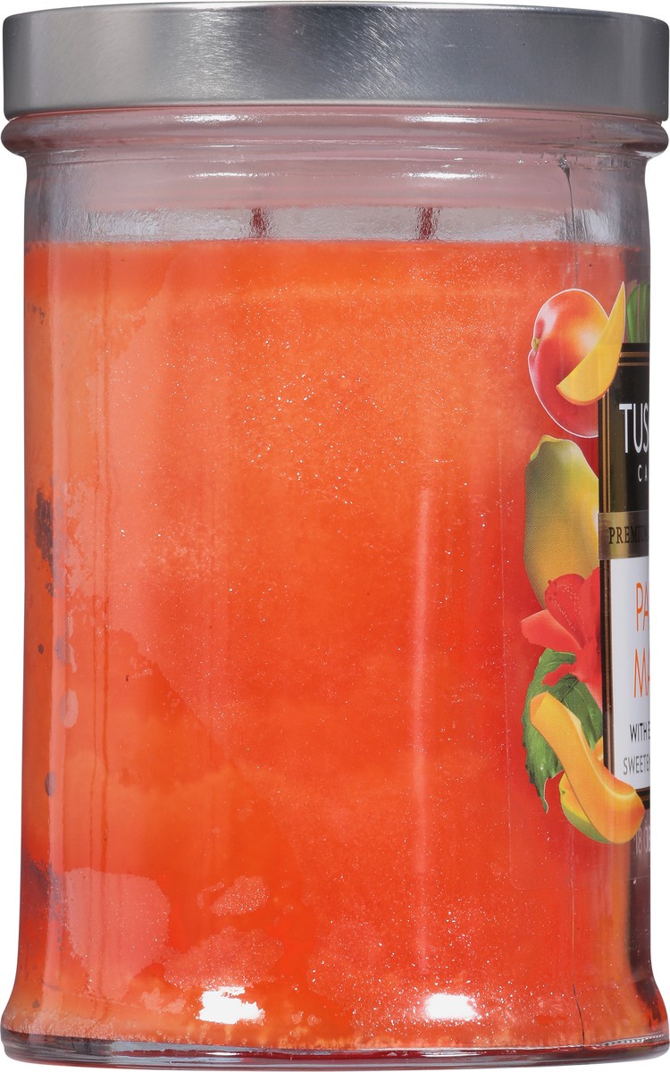 slide 6 of 9, Tuscany Candle Papaya Mango Scented Jar Candle - Orange, 1 ct