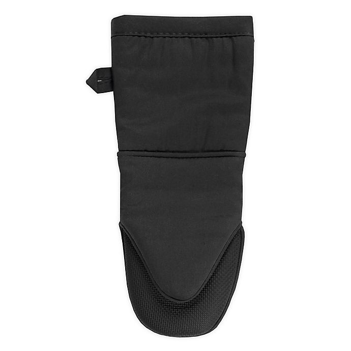 slide 1 of 1, KitchenSmart Colors Neoprene Oven Mitt - Black, 1 ct