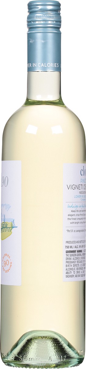 slide 11 of 12, Cloud90 Pinot Grigio 750 ml, 750 ml