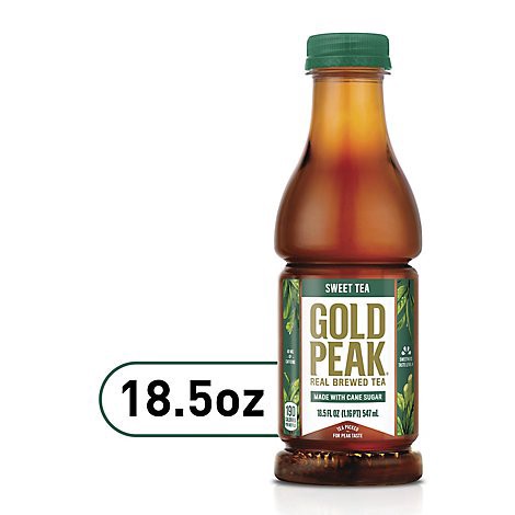 slide 1 of 3, Gold Peak Tea Black Iced Sweetened- 18.50 fl oz, 18.50 fl oz