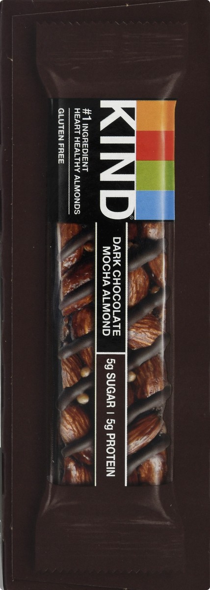 slide 7 of 9, KIND Dark Chocolate Mocha Almond Bar 12 ea, 12 ct