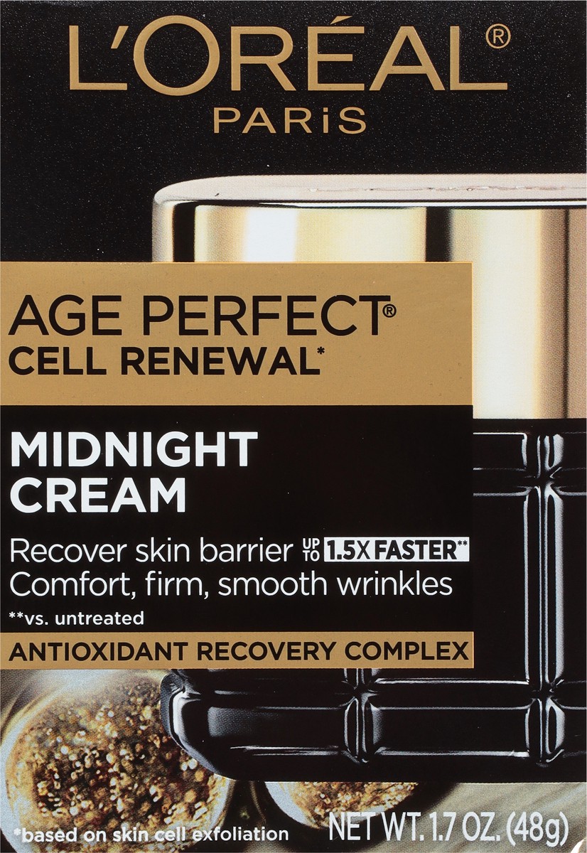 slide 3 of 9, Age Perfect Cell Renewal Midnight Cream 1.7 oz, 1.7 oz