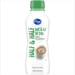 Kroger Fat Free Half & Half
