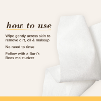 slide 6 of 22, Burt's Bees 3 in 1 Micellar Facial Towelettes with Rose Water 30 ea, 30 cnt