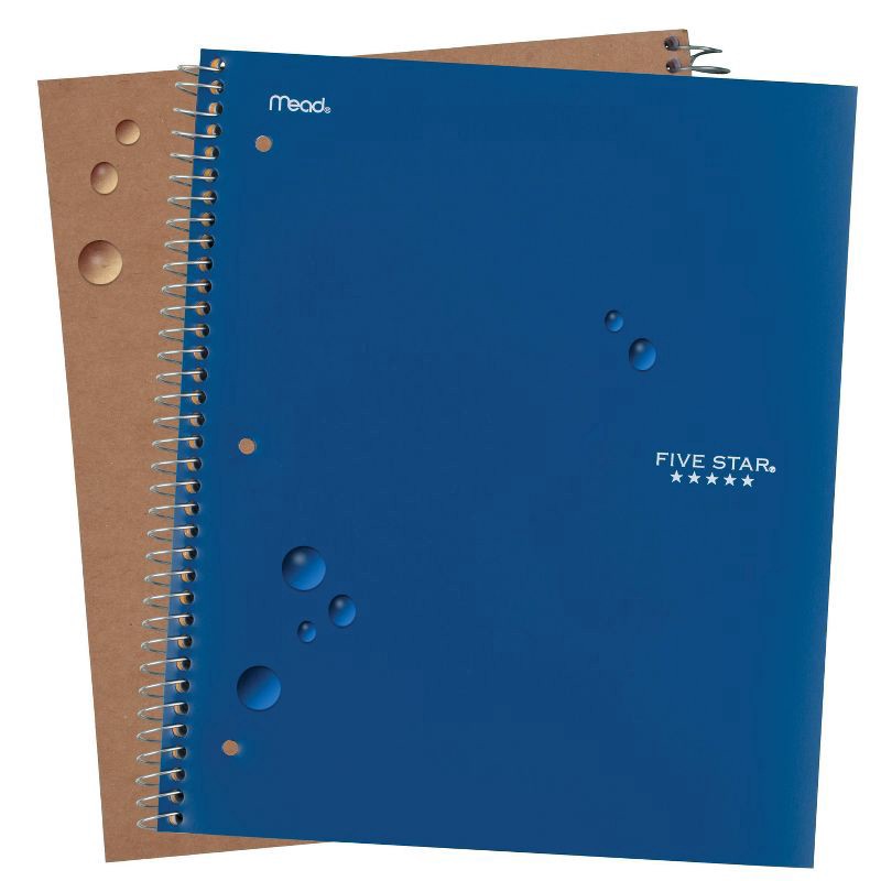 slide 4 of 11, Five Star 1 Subject College Ruled Spiral Notebook (Colors May Vary), 1 ct