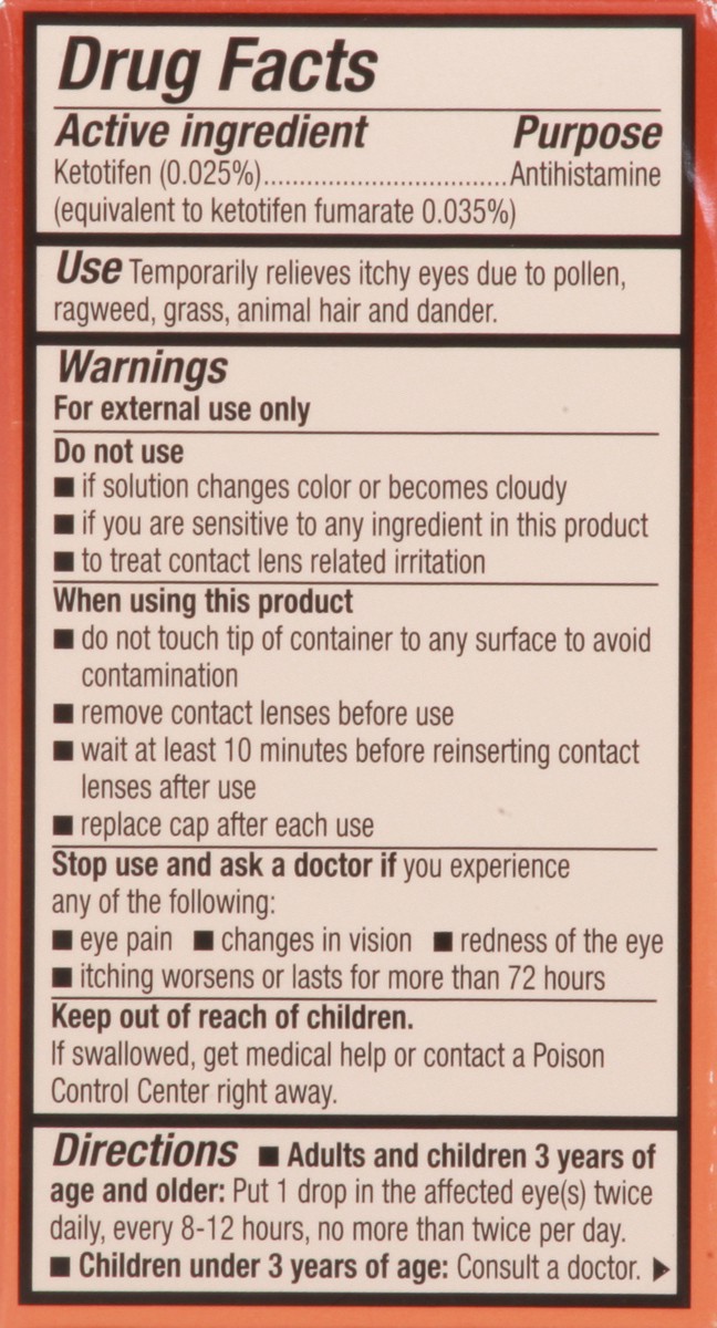 slide 3 of 12, Systane Zaditor Itch Relief Antihistamine Sterile Eye Drops 5 ml, 0.16 oz