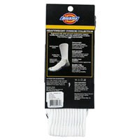 slide 7 of 13, Dickies Industrial Strength Heavyweight Cushion Crew White Work Socks, Size 6-12, 3 pair