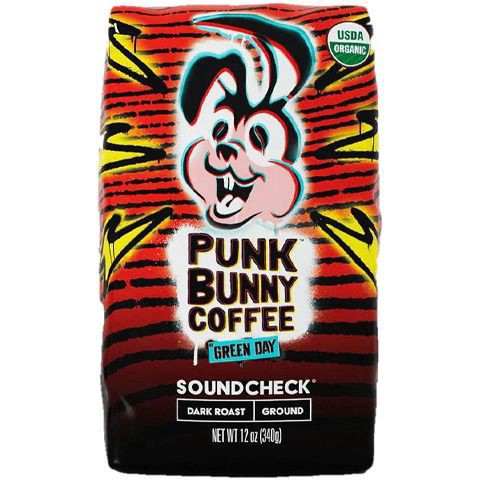slide 1 of 1, Punk Bunny Coffee Dark Roast Ground Soundcheck Coffee 12 oz, 12 oz
