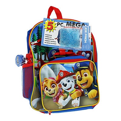 slide 1 of 1, Nickelodeon 5 Piece Paw Patrol Backpack, 1 ct