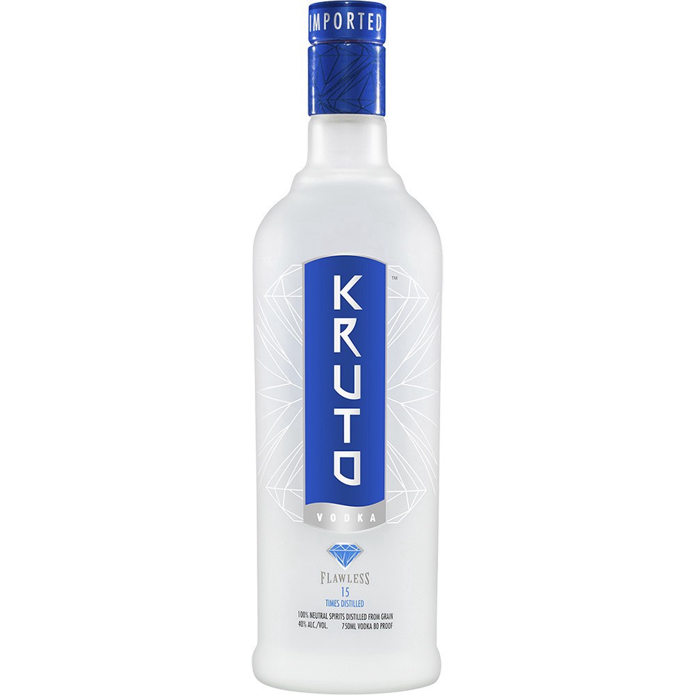 slide 1 of 1, Kruto Flawless Vodka, 750 ml