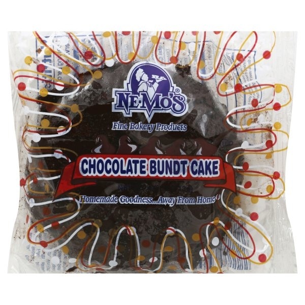 slide 1 of 1, Nemo's Chocolate Bundt Cake, 4.25 oz