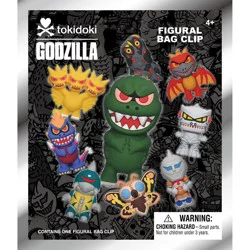 Monogram International Godzilla x Tokodoki Figural Bag Clip