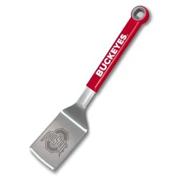 NCAA Ohio State Buckeyes Stainless Steel BBQ Spatula with Bottle Opener