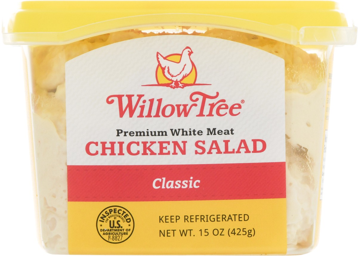 slide 5 of 13, Willow Tree Poultry Farm Chicken Salad Premium White Meat Classic, 15 oz
