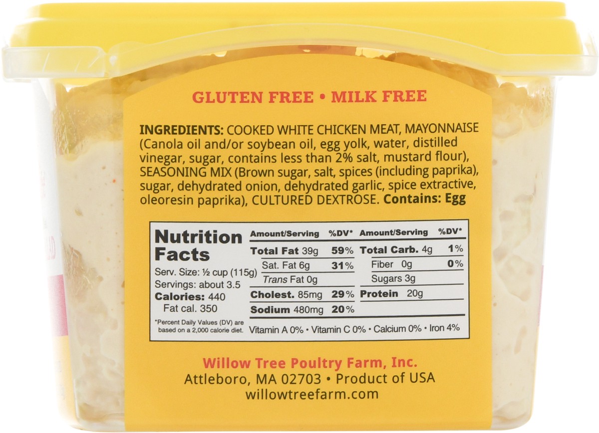 slide 12 of 13, Willow Tree Poultry Farm Chicken Salad Premium White Meat Classic, 15 oz