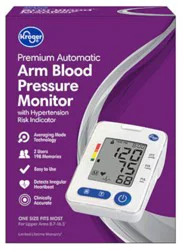 Kroger Premium Automatic Blood Pressure Monitor