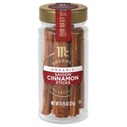 McCormick Gourmet Organic Saigon Cinnamon Sticks, 0.75 oz