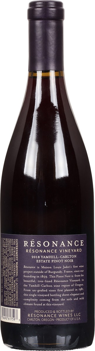 slide 3 of 9, Resonance Resonance Vineyard Pinot Noir 750 ml, 750 ml