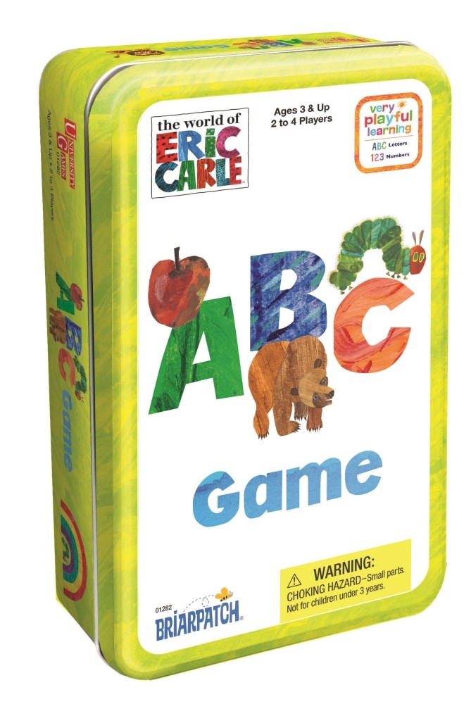 slide 1 of 1, University Games Eric Carle Abc Game Tin, 1 ct