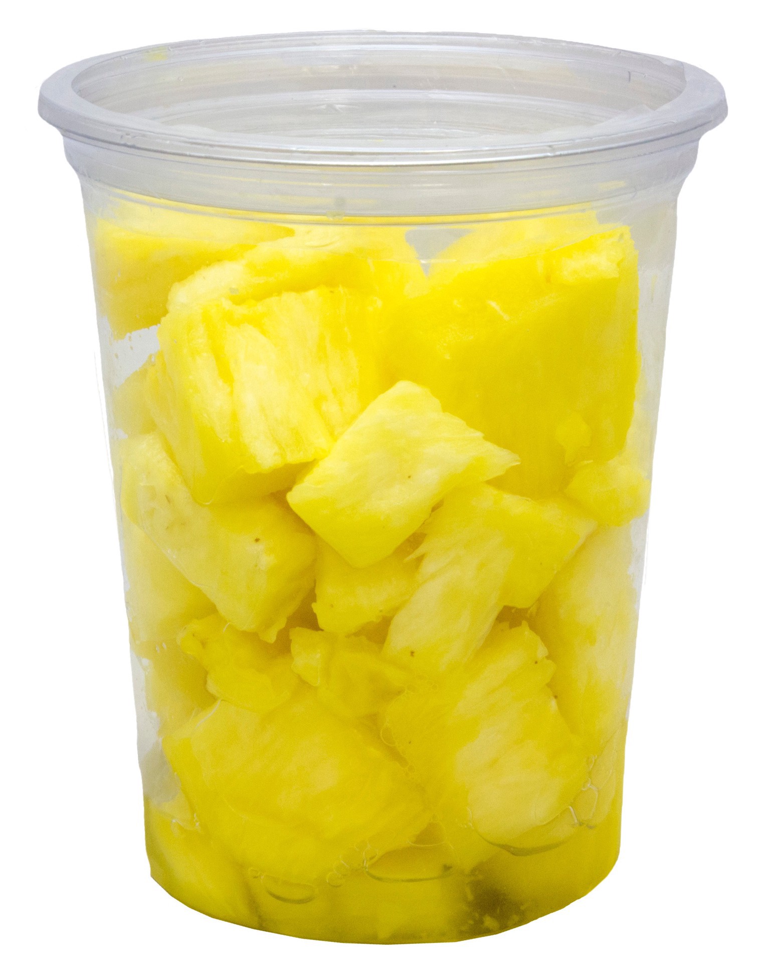 slide 1 of 1, Fresh Chunked Pineapple, 1 ct