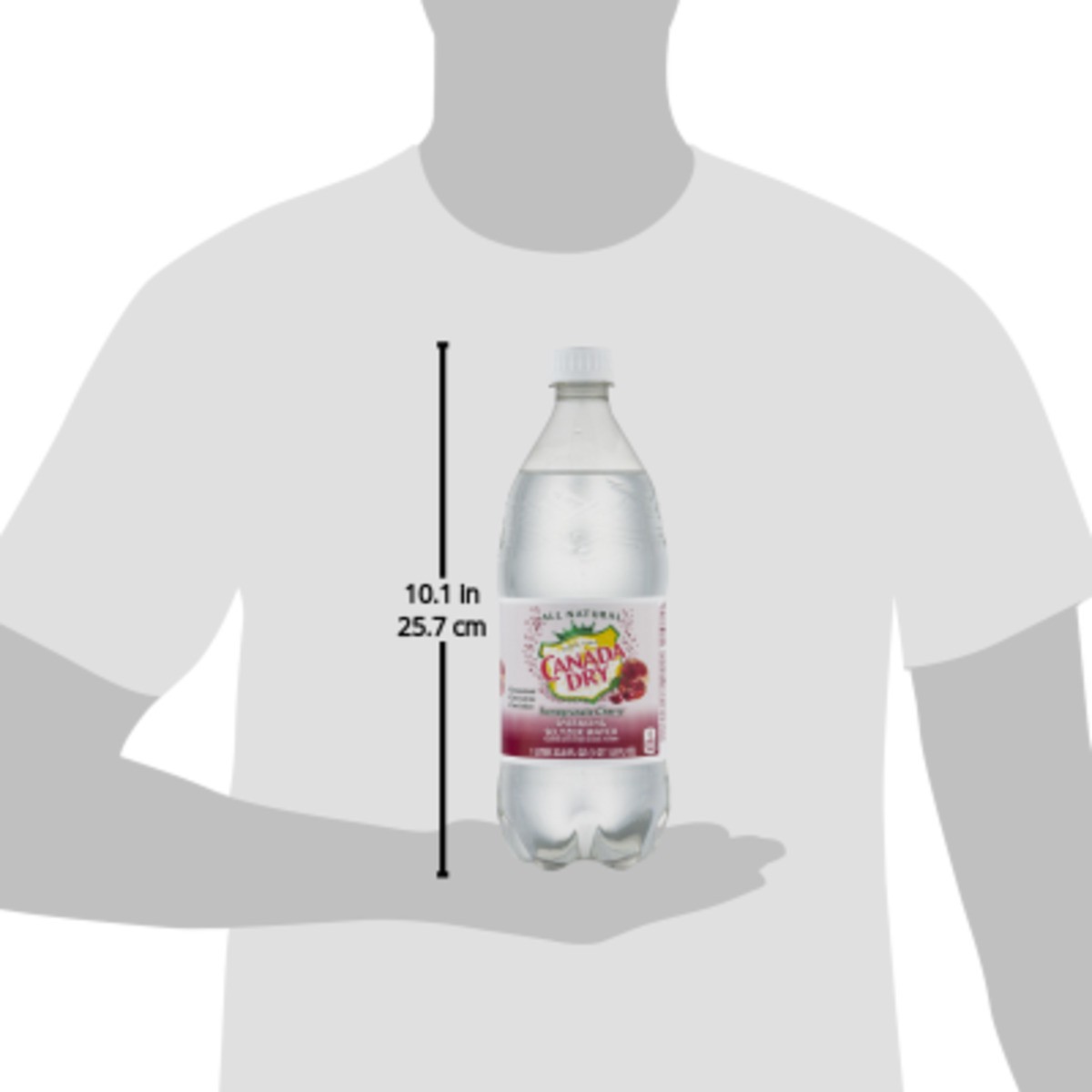 slide 2 of 9, Canada Dry Pomegranite Cherry Seltzer - 1 liter, 1 liter