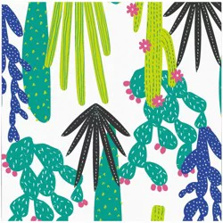 Kroger Entertainment Essentials Cactus Beverage Napkins 24 Pack