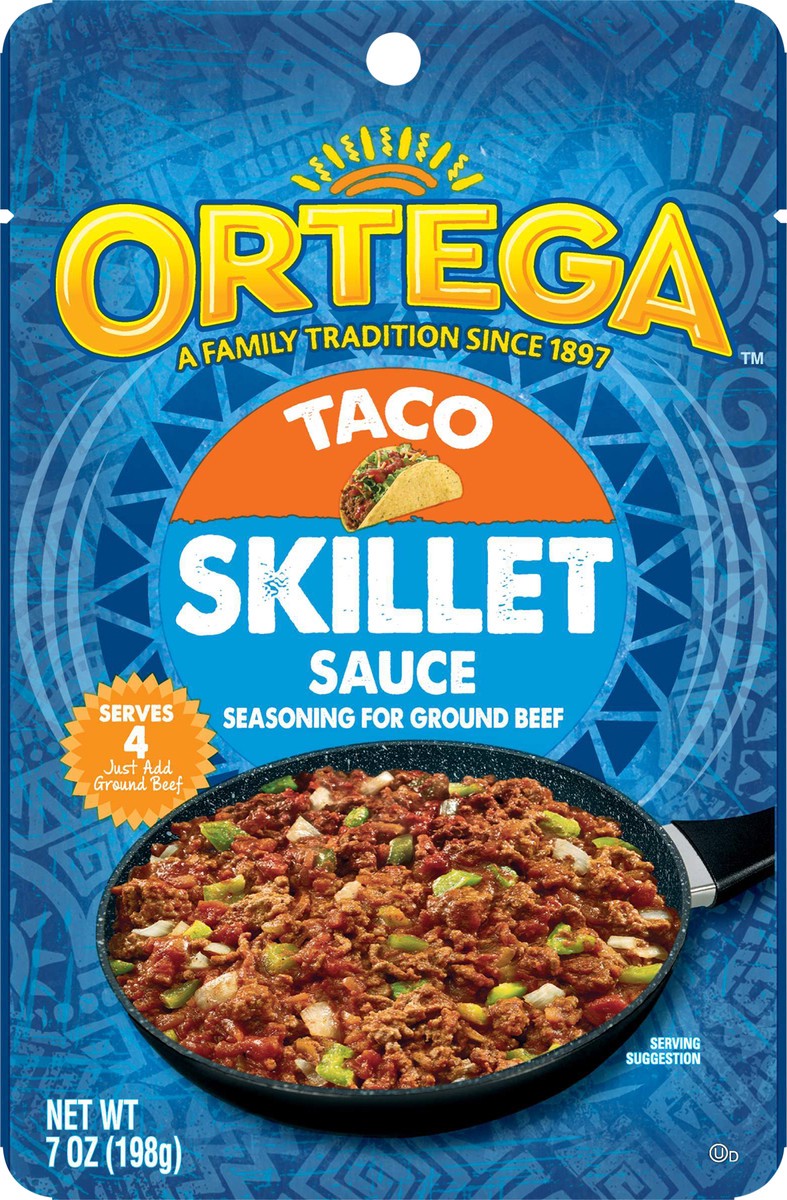 slide 2 of 7, Ortega Taco Skillet Sauce 7 oz, 7 oz