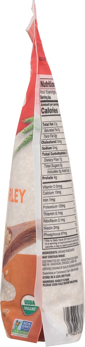 slide 13 of 14, Arrowhead Mills Organic Pearled Barley, 28 Oz Bag, 1 ct