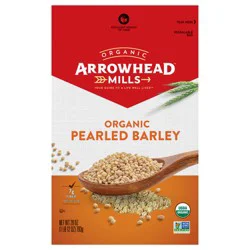Arrowhead Mills Organic Pearled Barley, 28 Oz Bag