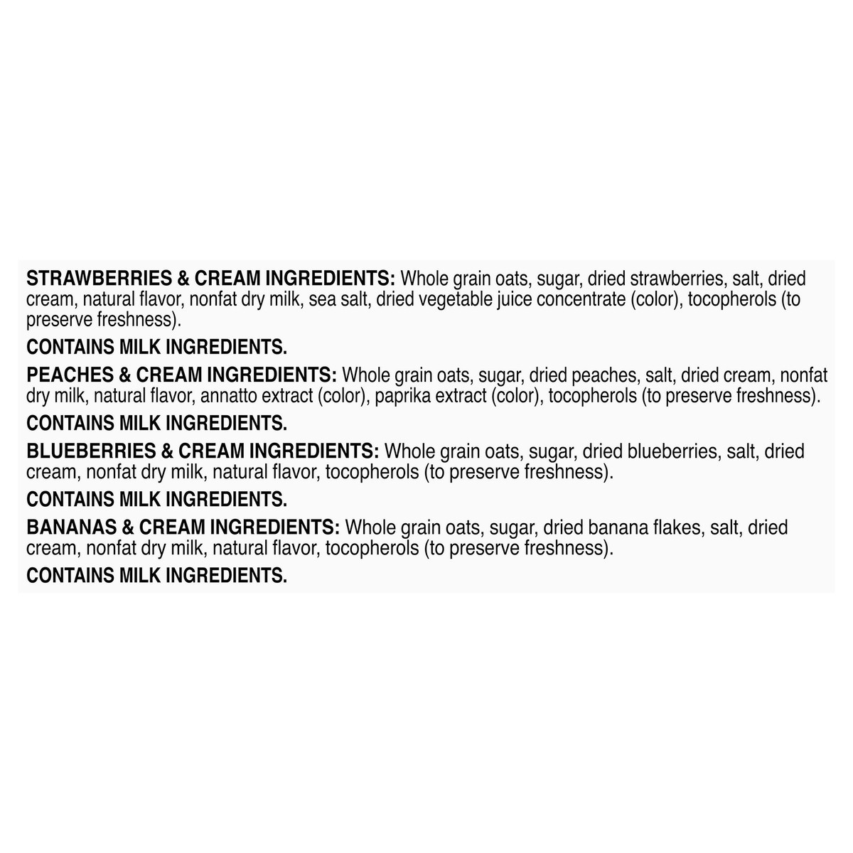 slide 8 of 11, Quaker Instant Oatmeal Fruit & Cream Variety 1.05 Oz 20 Count, 20 ct