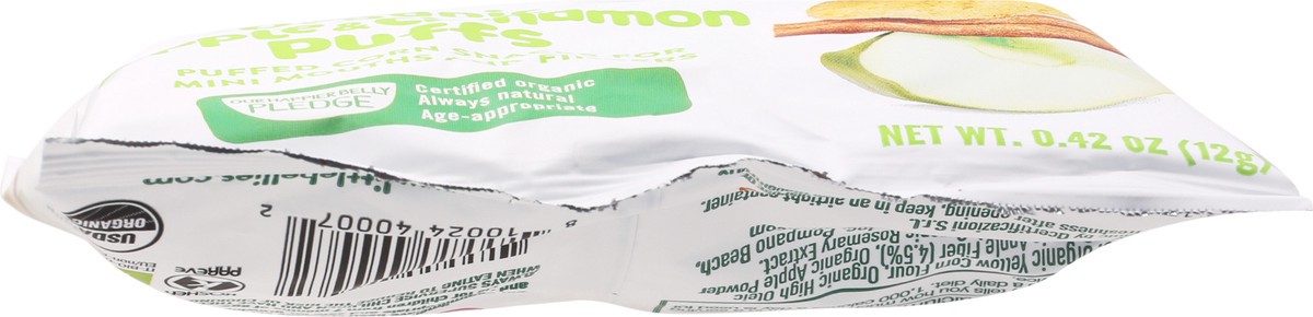 slide 4 of 9, Baby Bellies 7+ Months Organic Apple & Cinnamon Puffs 0.42 oz, 0.42 oz