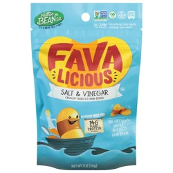 Nuttee Bean Co Favalicious Salt & Vinegar Fava Beans 2 oz