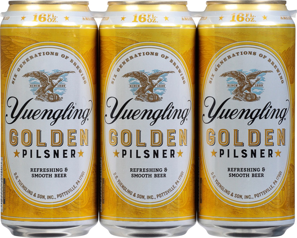 slide 2 of 12, Yuengling Golden Pilsner 6Pk, 96 oz