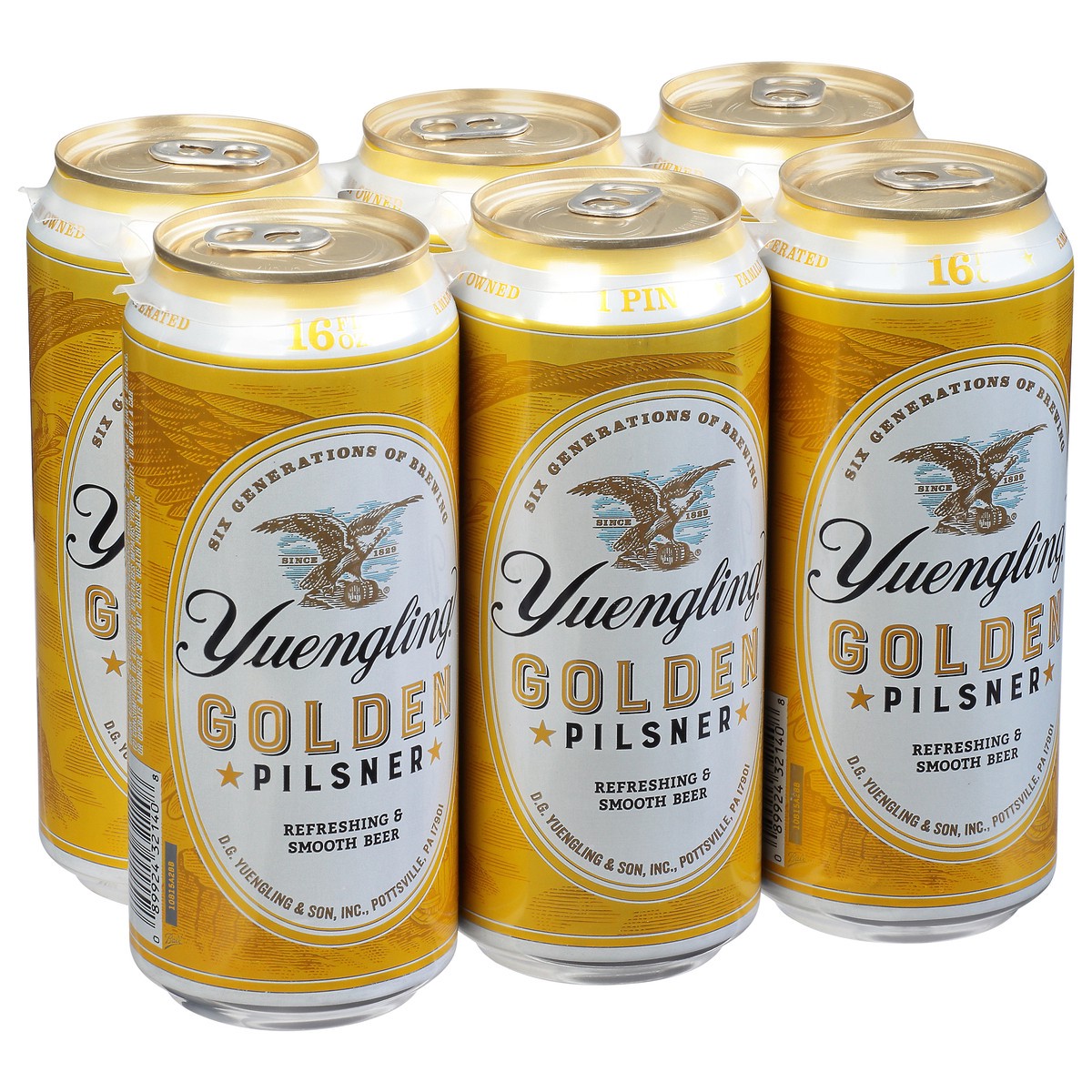 slide 12 of 12, Yuengling Golden Pilsner 6Pk, 96 oz