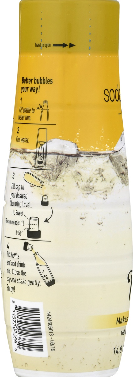 slide 7 of 10, SodaStream Fountain Style Tonic Drink Mix, 14.8 fl oz