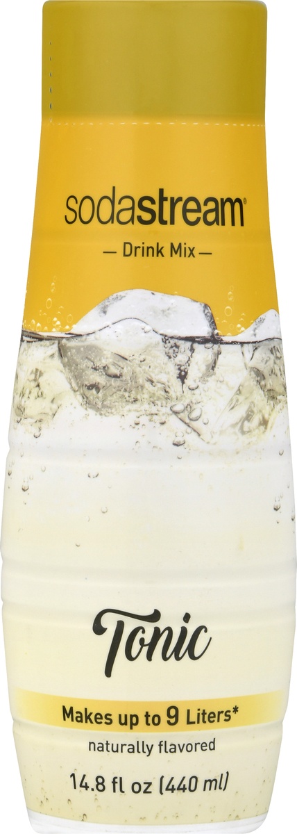 slide 9 of 10, SodaStream Fountain Style Tonic Drink Mix, 14.8 fl oz