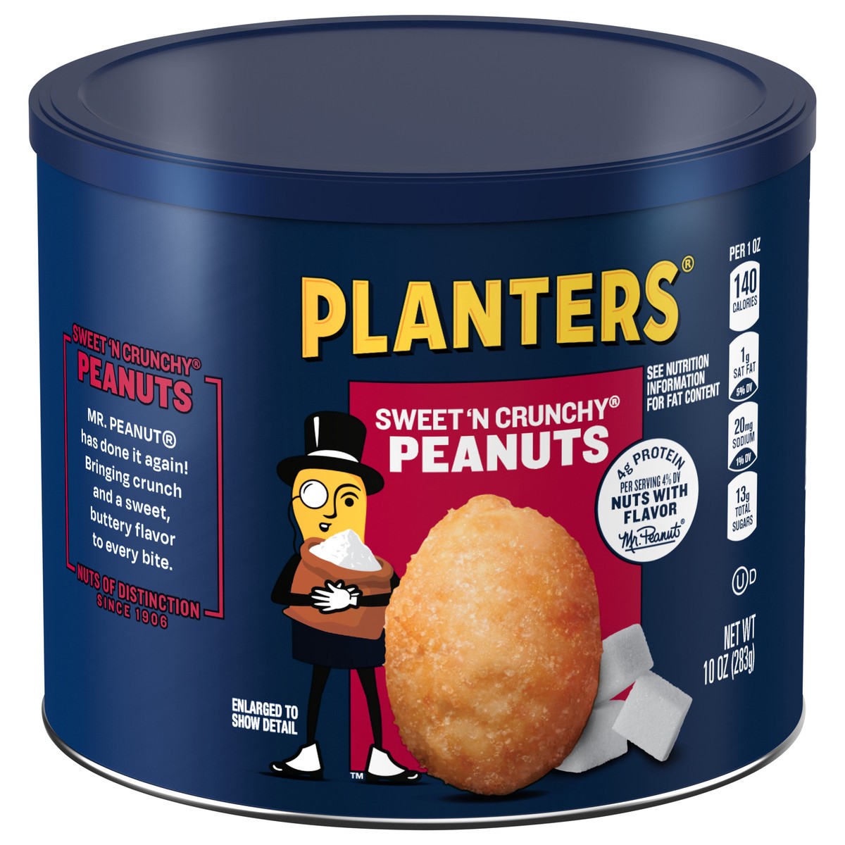slide 2 of 9, Planters Sweet 'N Crunchy Peanuts 10 oz, 10 oz