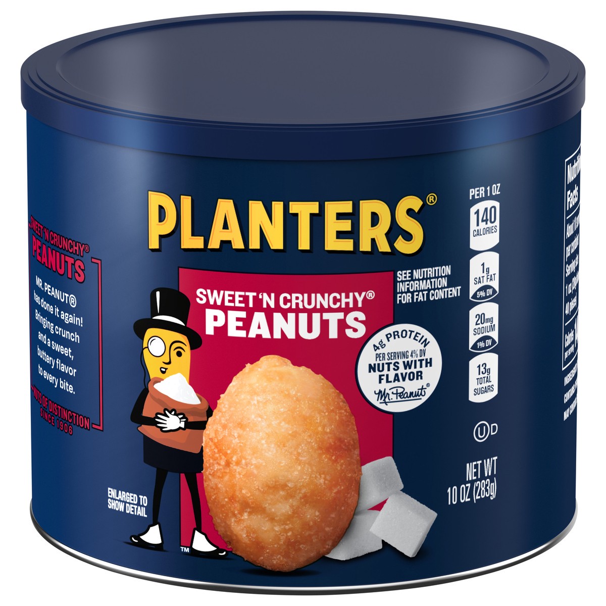 slide 1 of 9, Planters Sweet 'N Crunchy Peanuts 10 oz, 10 oz