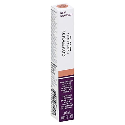 slide 1 of 1, Covergirl Simply Ageless Instant Fix Concealer Medium 350, 0.1 oz