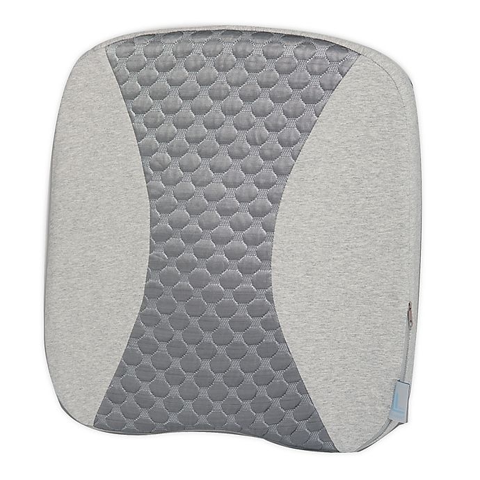slide 1 of 4, Brookstone Posture-Tech 2-in-1 Back/Seat Cushion - Grey, 1 ct