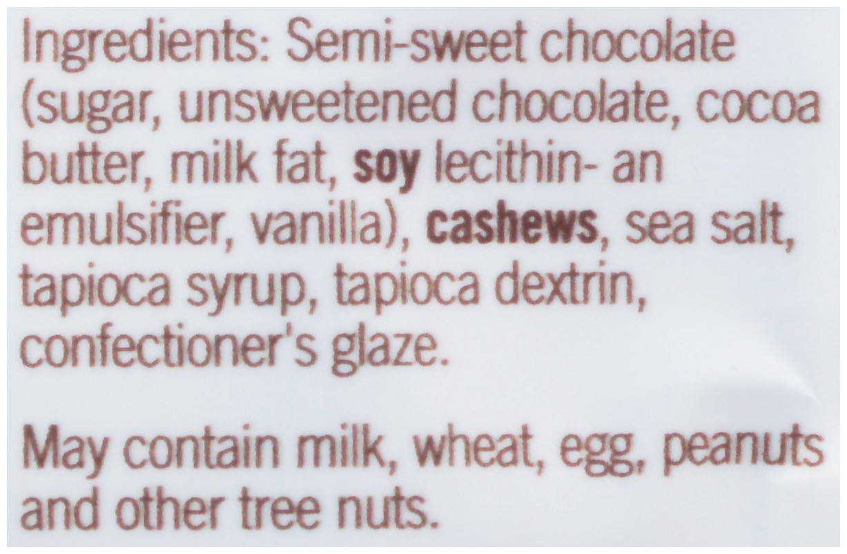 slide 2 of 6, Ghirardelli Chocolate Dark Chocolate Sea Salt Cashews, 4.8 oz