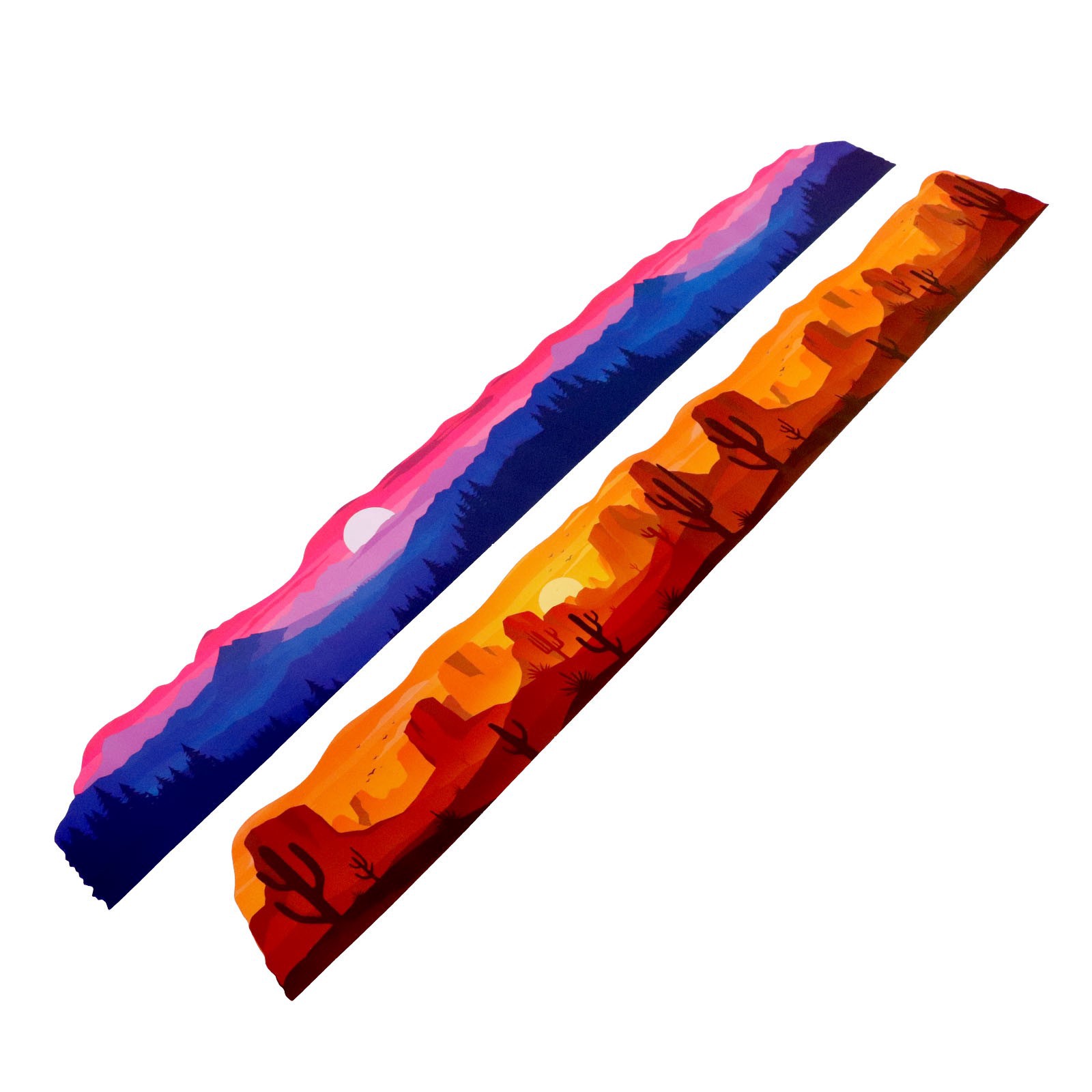 slide 3 of 3, Panoramic Mountain & Desert Die Cut Stickers By Recollections, 25 in