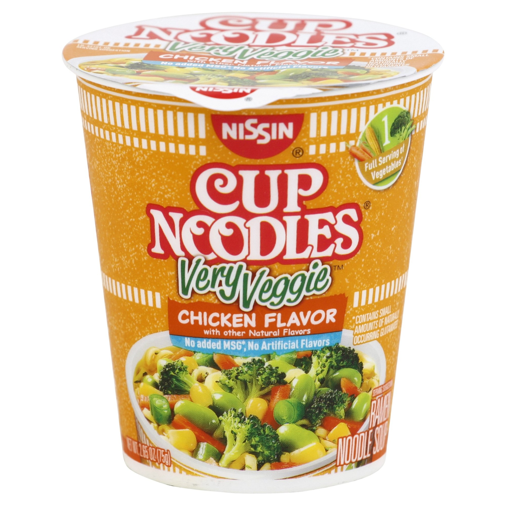 slide 1 of 6, Nissin Very Veggie Chicken, 2.6 oz