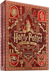 Harry Potter Gryffindor Red Playing Cards