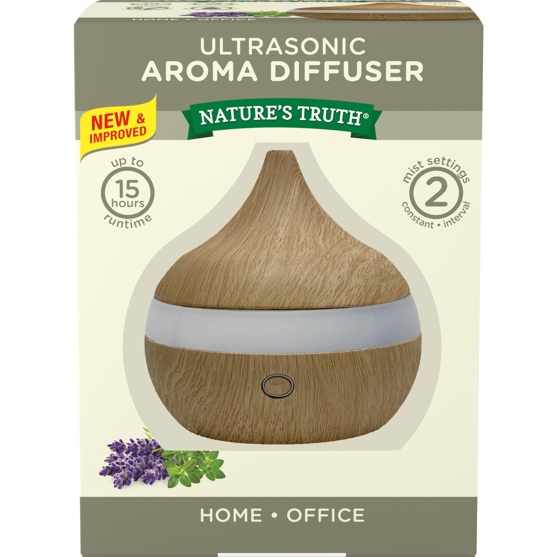 slide 1 of 1, Nature's Truth Ultrasonic Diffuser, 1 ct